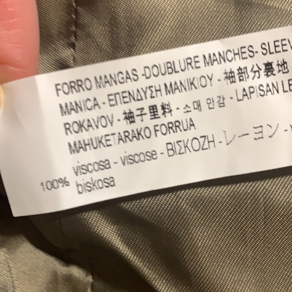 NWT. Zara Limited Edition Jacket Dress. Size L. - Picture 9 of 10